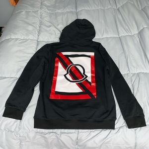 SOLD! Authentic Moncler Logo Patch Hoodie